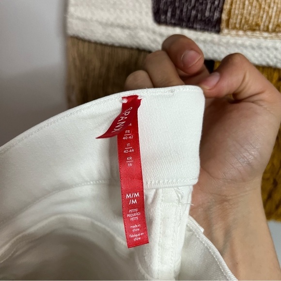 SPANX the perfect slim straight pant white size medium - Picture 3 of 10